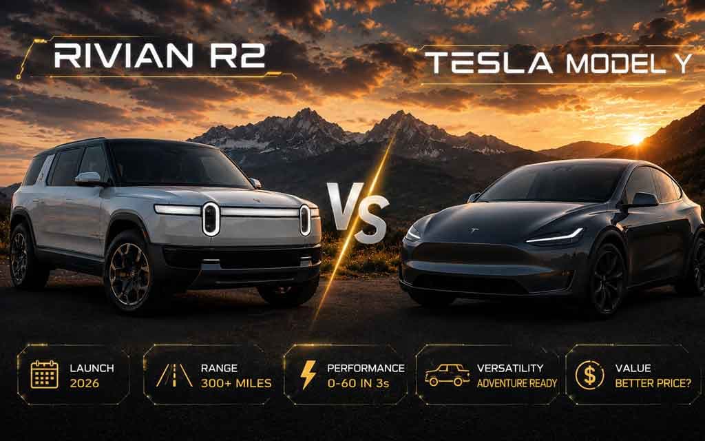 Rivian R2 Launch 2026: Price, Range, Specs, Delivery Timeline & Tesla Model Y Comparison