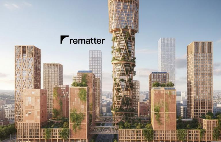 Swiss Startup Rematter Builds Strong, Low-Carbon Skyscrapers from Wood and Clay