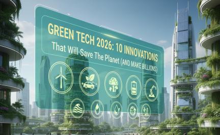 10 Innovations That Will Save the Planet (and Make Billions)