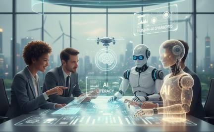 AI literacy and human–AI symbiosis will define the 2026