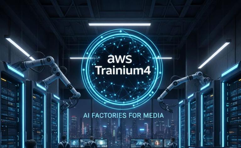 AWS Trainium4, AWS AI Factories, on-prem AI infrastructure 2026, AWS media industry AI
