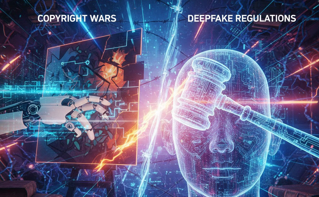 Copyright Wars and Deepfake Regulations in 2026