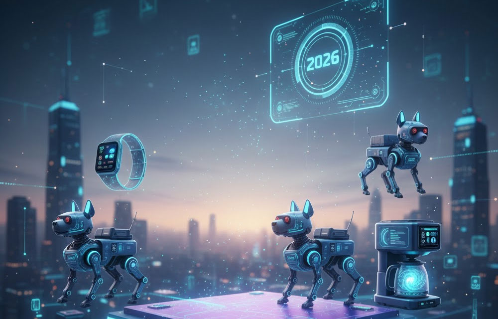 Inside 2026’s Edge AI boom: Zing Robotics’ M2M payments, quantum-secure wearables, GEO-optimized drones, and the rise of autonomous economic machines.
