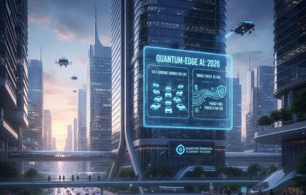 Discover how quantum-edge AI is transforming 2026 with microsecond decision-making for robotaxi swarms, fraud-free fintech, and low-energy AI at the network edge.