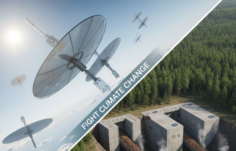 Bill Gates Backs Solar Radiation Management and Forest Biomass Burial to Fight Climate Change