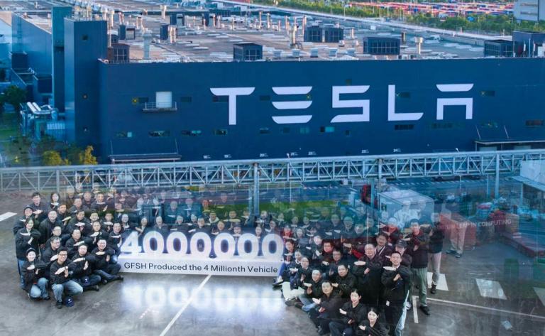 Tesla Rolls Out Its 4 Millionth Vehicle at Gigafactory Shanghai – A New Benchmark for the EV Era