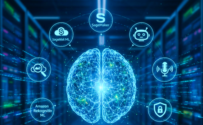 AWS AI and Machine Learning services interview questions covering SageMaker, Rekognition, NLP, and MLOps in 2025