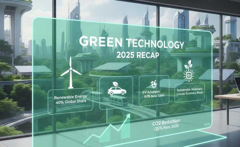 ALT: Green technology trends 2025 driving the global sustainable energy transition