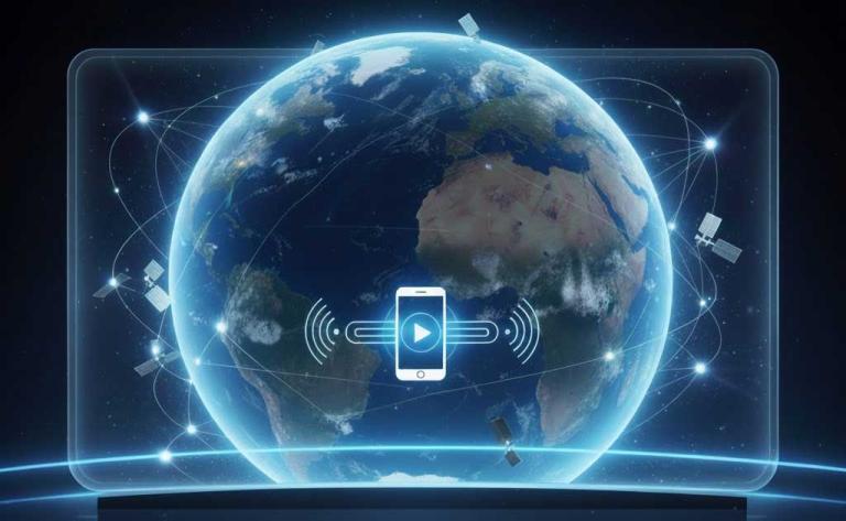 Elon Musk explains Starlink direct-to-cell satellite technology enabling high-speed video streaming on smartphones worldwide
