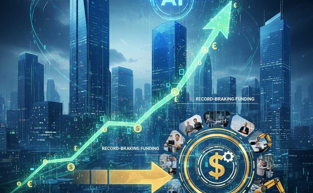 AI explosion in 2026 driven by record funding, rapid market growth, and enterprise adoption