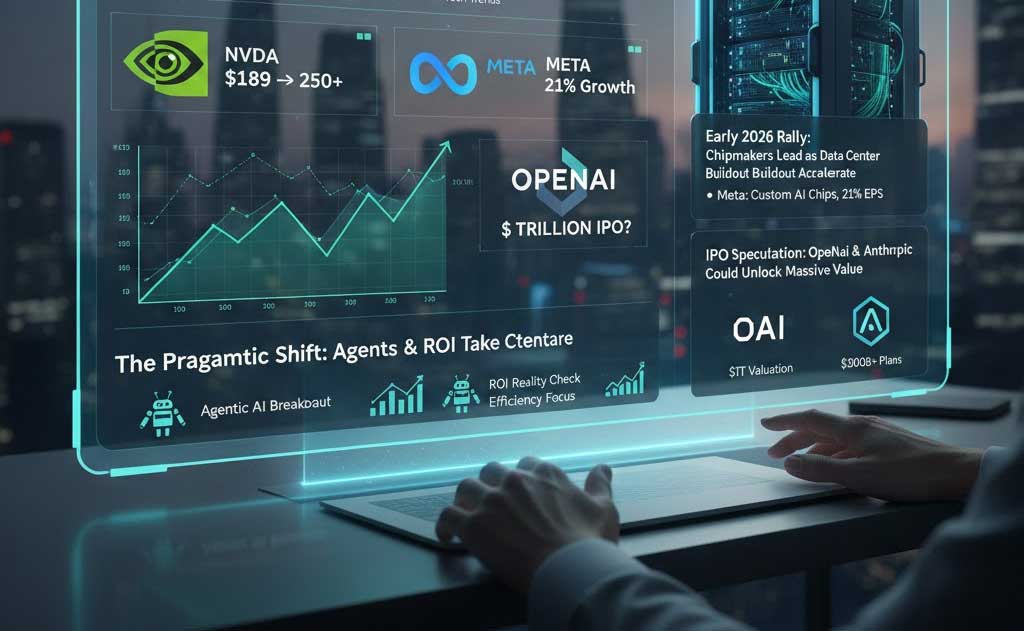 Nvidia GPUs powering large-scale AI data centers in 2026