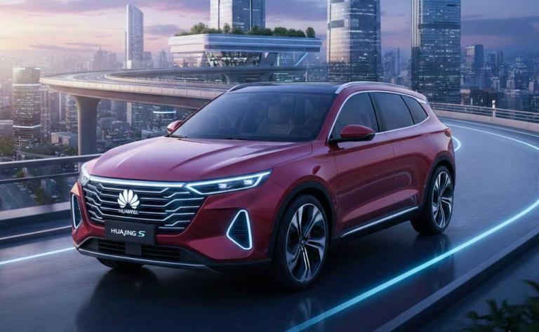 Baojun Huajing S Huawei-powered full-size plug-in hybrid SUV with six-seat layout and advanced intelligent driving technology