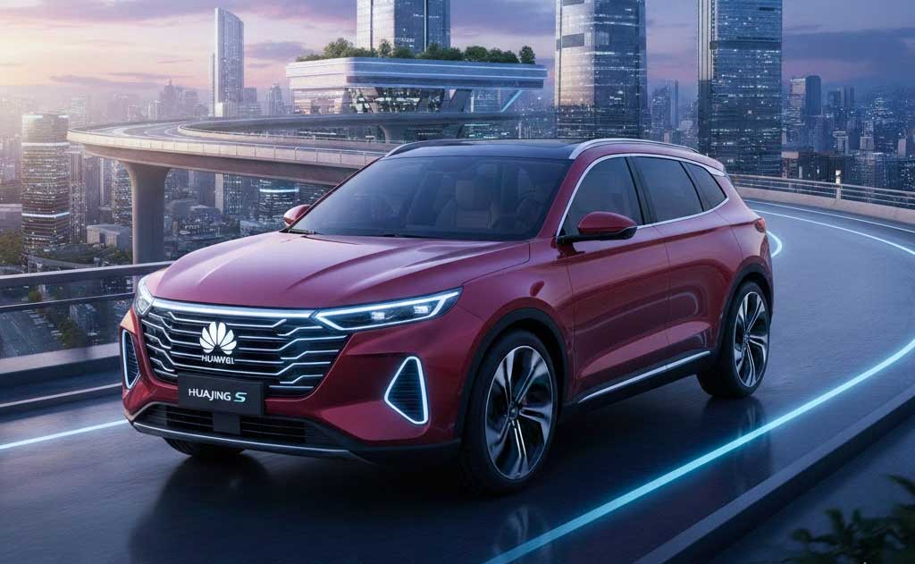 Baojun Huajing S Huawei-powered full-size plug-in hybrid SUV with six-seat layout and advanced intelligent driving technology