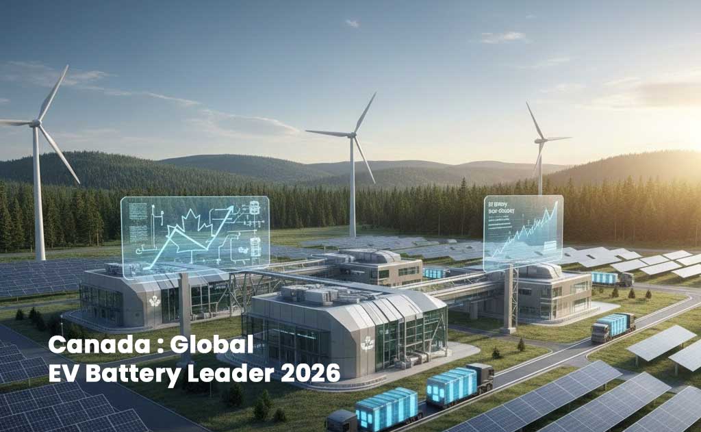 Canada’s EV battery supply chain leadership in 2026 driven by critical minerals, clean energy, and gigafactories