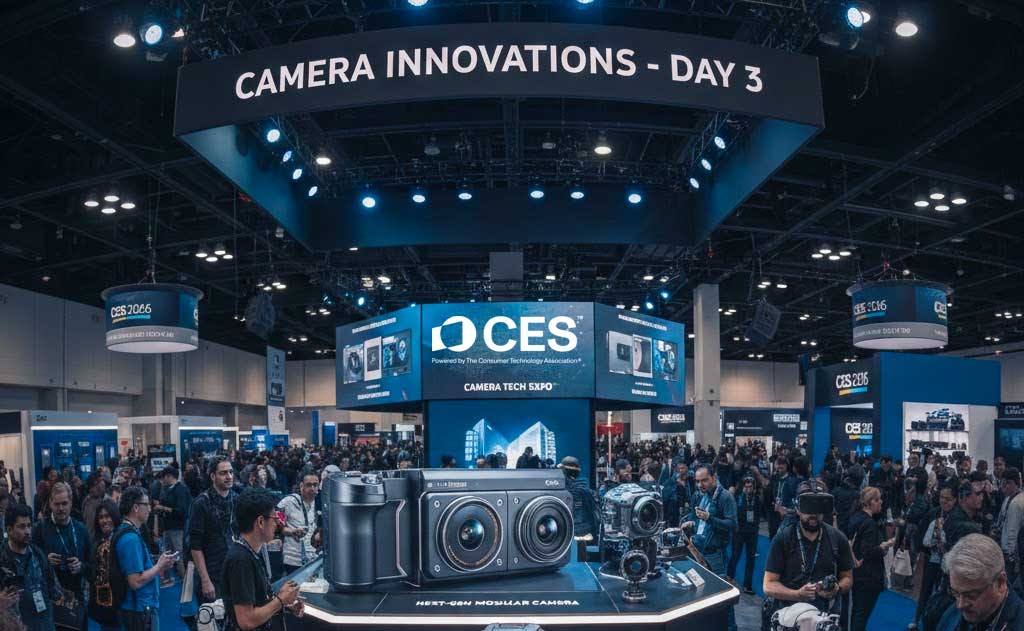 Camera innovations showcased on day 3 of CES 2026 in Las Vegas