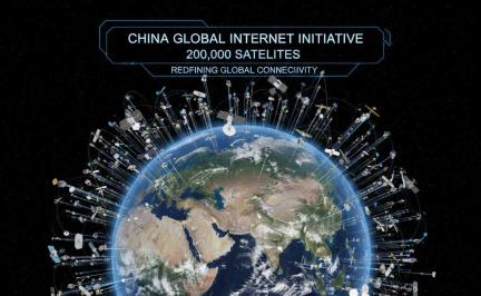 China’s proposed 200,000-satellite LEO constellation filed with the ITU, aiming to rival SpaceX Starlink and build a secure, state-controlled global internet network
