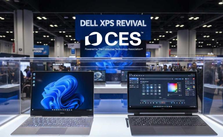 Dell XPS 14 and XPS 16 laptops redesigned and unveiled at CES 2026 with Intel Core Ultra Panther Lake processors