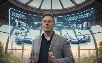 Elon Musk explains how AI and robotics could make everyone wealthy