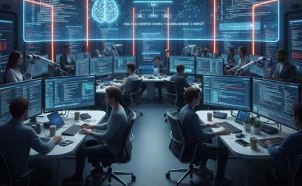 Generative AI writing over 30 percent of production code at Big Tech companies in 2026