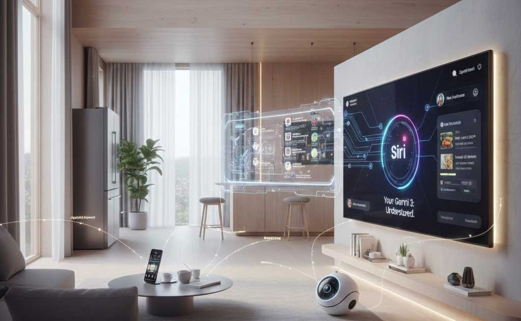 Google Gemini powering Samsung’s 800 million Galaxy AI devices, Apple Siri partnership, and agentic AI world models in 2026