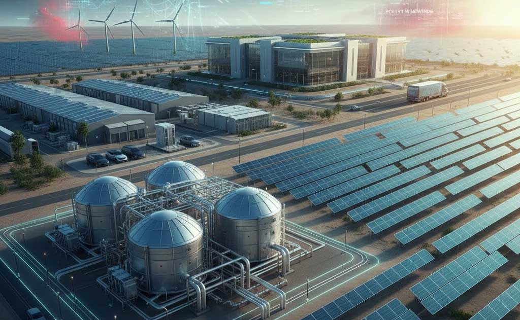 Green technology and renewable energy growth in 2026 driven by solar, batteries, AI data centers, and long-duration storage