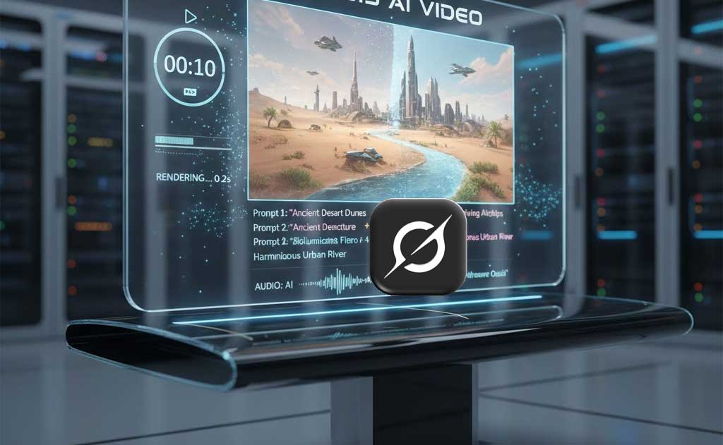 Grok Imagine 2026 update showing 10-second AI video generation with improved quality and audio