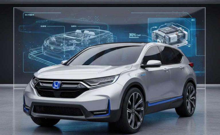 Honda next-generation hybrid electric vehicle technology highlighting its plan to launch 13 new HEV models globally from 2027