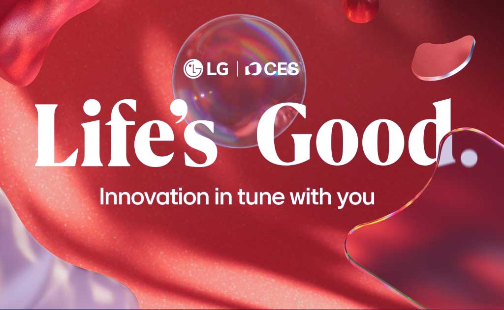 LG World Premiere at CES 2026 showcasing Affectionate Intelligence, CLOiD AI home robot, OLED TVs, and smart mobility innovations