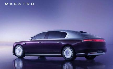 Maextro S800 ultra-luxury electric sedan by Huawei with futuristic design and intelligent driving technology