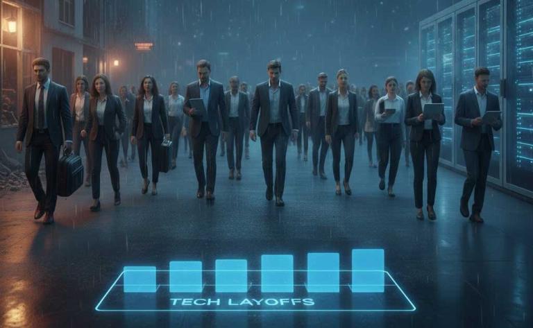 Tech layoffs in 2026 alongside booming AI hiring across big tech