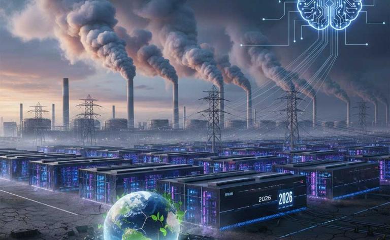 US natural gas power plants expanding rapidly in 2026 due to rising AI data center electricity demand