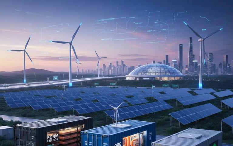 Containerized 100-hour long-duration energy storage battery system supporting renewable grid reliability in 2026