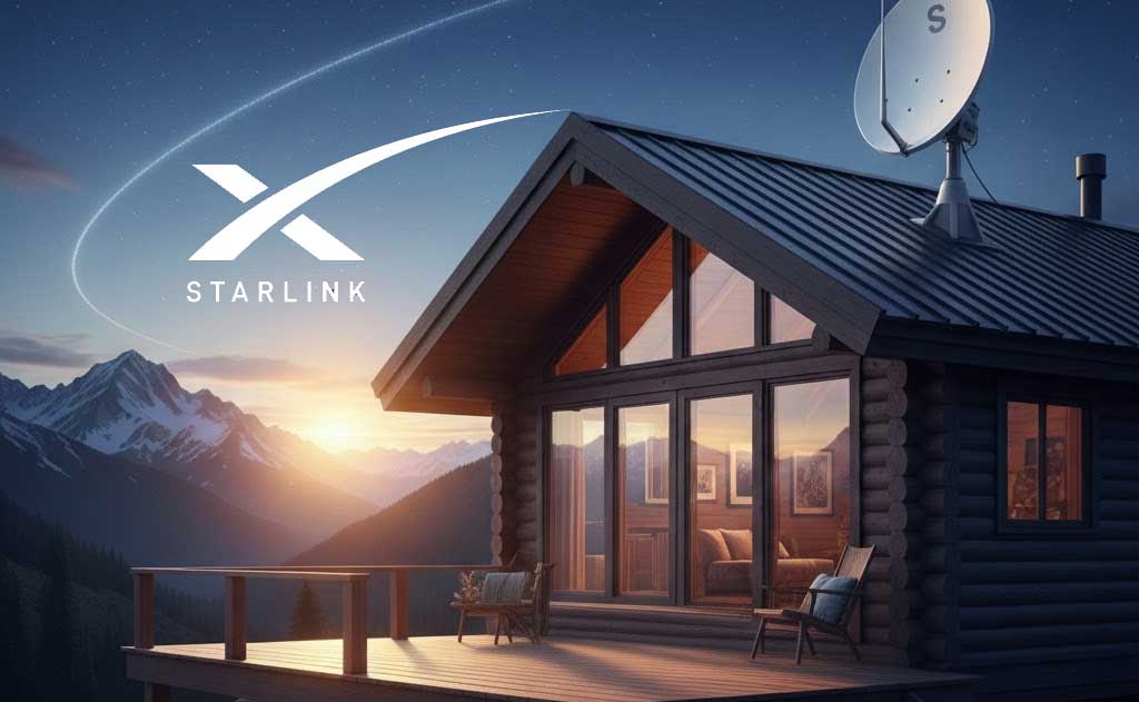 Starlink satellite internet providing affordable high-speed connectivity across the United States in 2026, ideal for rural and remote households