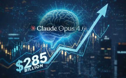Anthropic Claude Opus 4.6 AI upgrade triggers 285 billion dollar US stock market selloff