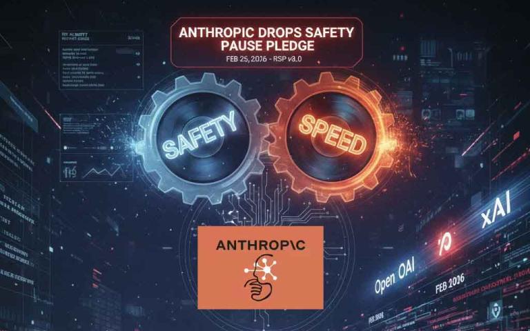 Anthropic drops safety pause pledge in Responsible Scaling Policy 3.0 amid AI race and Pentagon pressure in 2026