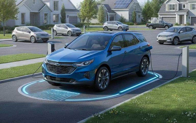 2026 Chevrolet Equinox EV affordable electric SUV with 319 mile range