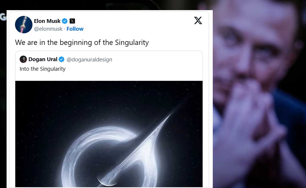 Elon Musk declares humanity is at the beginning of the technological singularity amid rapid AI acceleration in 2026