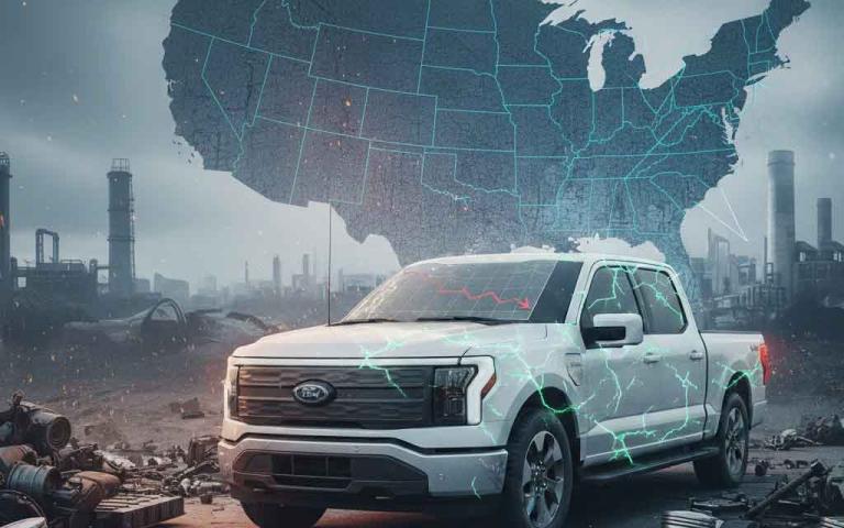 Ford Motor Company headquarters image representing $900 million tariff surprise and 2026 EV strategy reset impacting U.S. auto sector