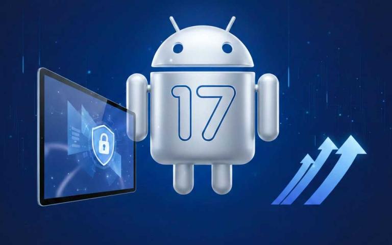 Google Android 17 Beta interface preview on Pixel device February 2026