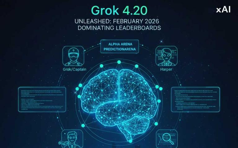 AI model dashboard showing prediction accuracy charts and forecasting metrics in 2026