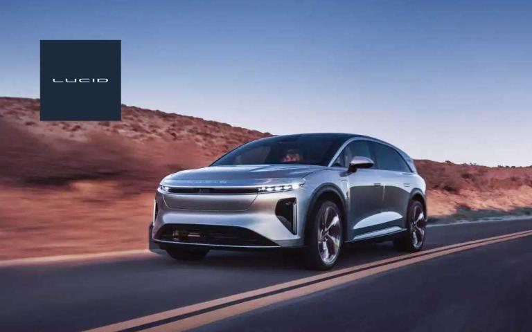Lucid Gravity SUV 2026 three row luxury electric vehicle with 450 mile range
