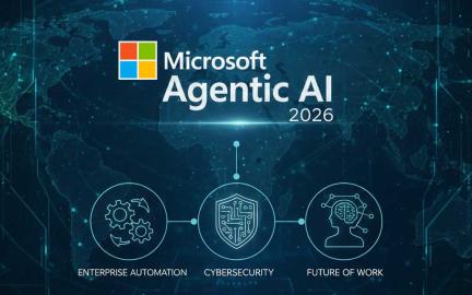 Microsoft Agentic AI 2026 powering enterprise automation, cybersecurity, and the future of work