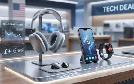Best gadget deals February 2026 USA featuring AirPods Max, Sony WH-1000XM5, Bose QuietComfort, Samsung Galaxy S26, and Apple Watch discounts