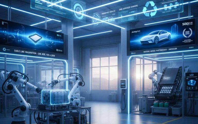 US solid state EV battery production line 2026 domestic manufacturing