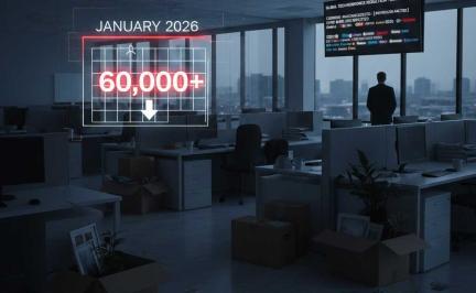 Tech layoffs surge in January 2026 as AI automation leads to over 60,000 job cuts across Amazon, UPS, Meta, Google, and major tech firms