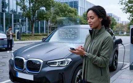 Electric vehicle with AI assistant, smart charging system, and connected home ecosystem technology in 2026