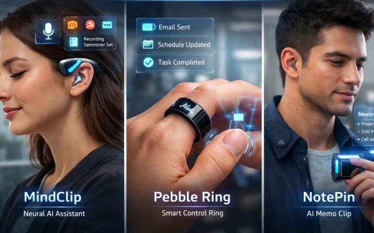 AI wearable devices acting as a second brain capturing conversations and generating smart summaries in 2026