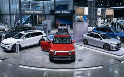 New electric cars launching in 2026 including Rivian R2 SUV and BMW i3 and iX3 with advanced EV technology