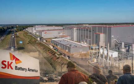 EV battery layoffs in 2026 as SK Battery America cuts jobs at its Georgia plant due to slowing electric vehicle demand