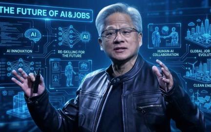 NVIDIA CEO Jensen Huang discussing AGI achievement in 2026 and its impact on artificial intelligence and future technology